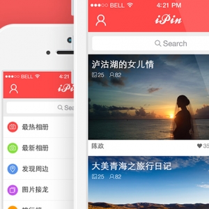 iPin打造的图片社区app